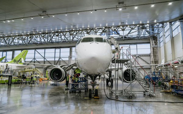 airBaltic performs maintenance for Air Austral A220-300