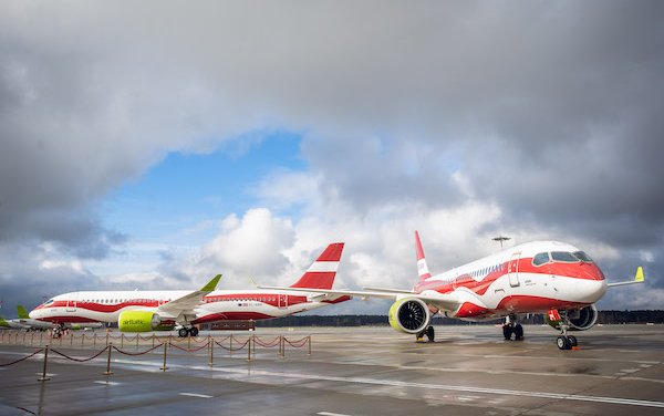 airBaltic presents its 40th aircraft in Riga and announces cooperation with the Song and Dance Festival