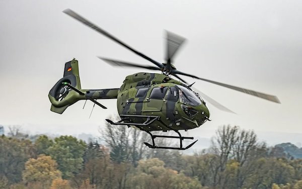 Airbus delivers first of up to 82 H145M helicopters to the German Armed Forces