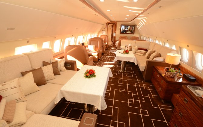 Airbus highlights ACJ319 at ABACE show