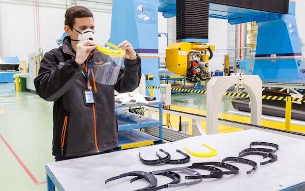 Airbus to produce 3D-printed hospital visors