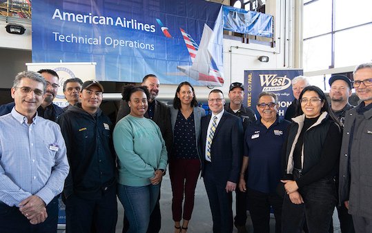 American Airlines and West Los Angeles College join forces to train future aviation maintenance professionals
