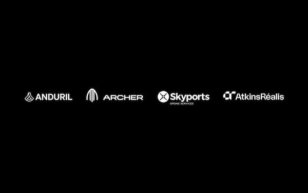 Anduril Industries UK & Archer, supported by Skyports Drone Services and AtkinsR&eacute;alis, team up to test dual-use eVTOL cargo aircraft in UK market 