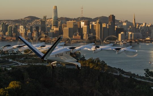 Archer showcases electric air taxi operations in historic San Francisco Bay flights