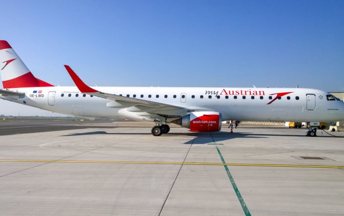 Austrian Airlines Celebrates Two Million Embraer Passengers