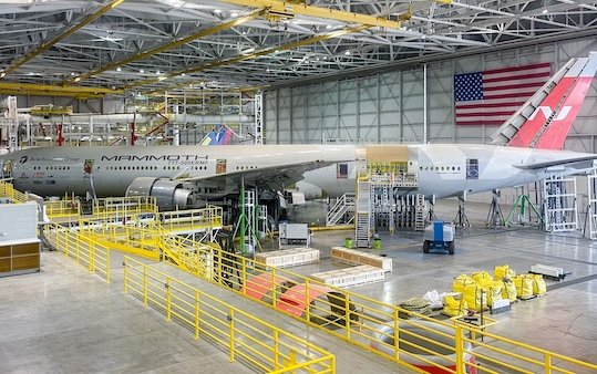 Avia Solutions Group to complete one of the world's first Boeing 777-300ER passenger-to-freighter conversions