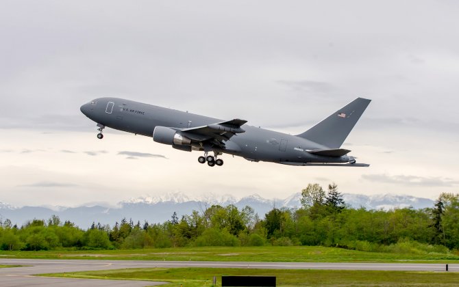 Boeing KC-46A Tanker Joins Flight Test Program