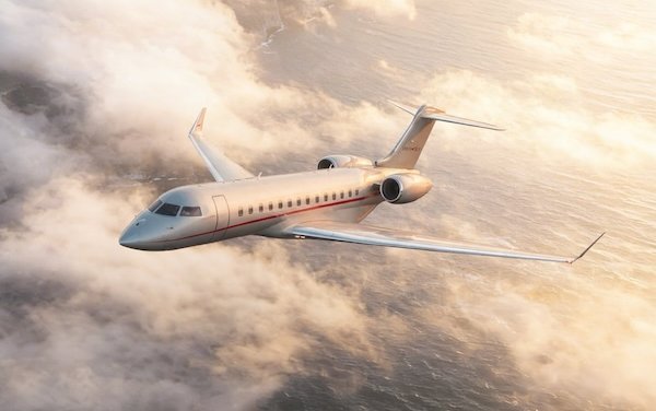 Bombardier celebrated Vista first Global 8000 aircraft 