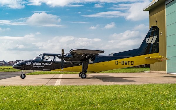 Britten-Norman advances airborne 5G programme with BN2T-4S Islander prepared for system installation
