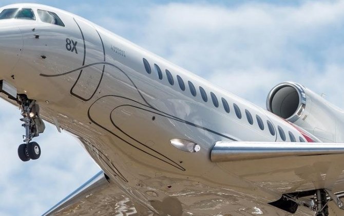 Dassault presented Virtual Falcon 6X at LABACE 2018