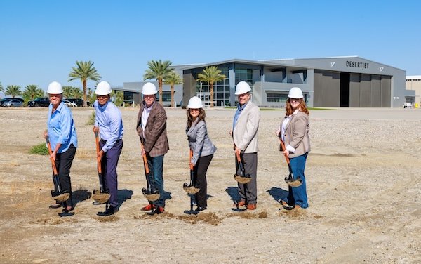 Desert Jet launches ramp expansion development at Jacqueline Cochran Regional Airport