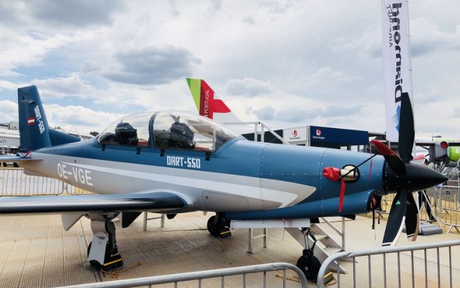 Diamond Aircraft DART-550 World Debut at FarnboroughAirshow 2018