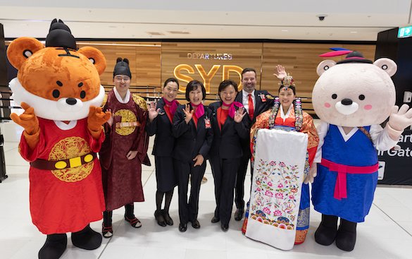 Direct Qantas flights from Australia to South Korea take off 