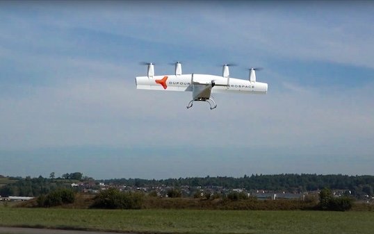 Dufour Aerospace production-ready drone achieves major milestone with successful first hover flight