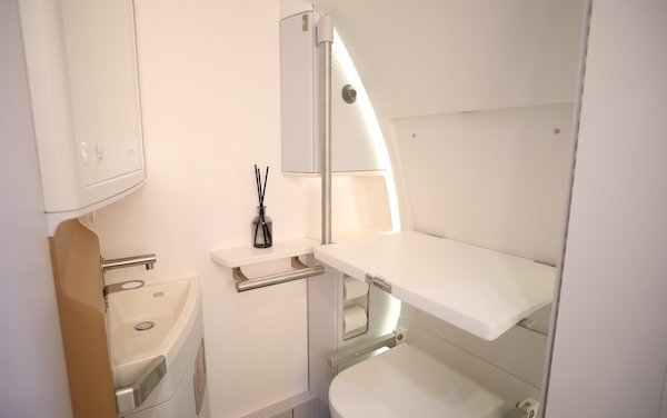 EASA certified ST Engineering ACCESS A320 cabin expandable lavatory