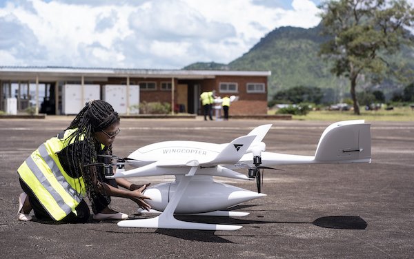 EIB provides &euro;40 million for Wingcopter to scale up electric delivery drones and logistics services