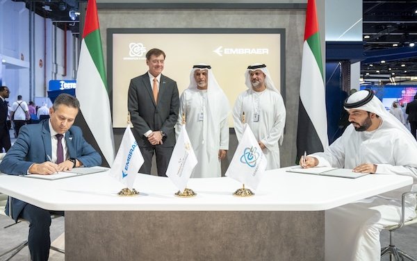 Embraer and Generation 5 Holding sign exclusive strategic partnership agreement for C‑390 Millennium program in the UAE 