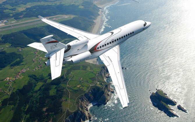 Falcon 8X Receives FAA Approval