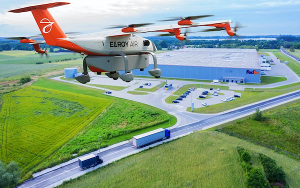 FedEx plans to test autonomous drone cargo delivery with Elroy Air
