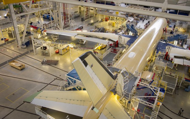 First Air Mauritius A350 XWB takes shape in Airbus&rsquo; Final Assembly Line
