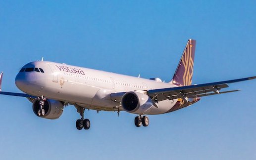 First airline in South Asia with lie-flat beds on narrowbody jet - Vistara received first Airbus A321neo  