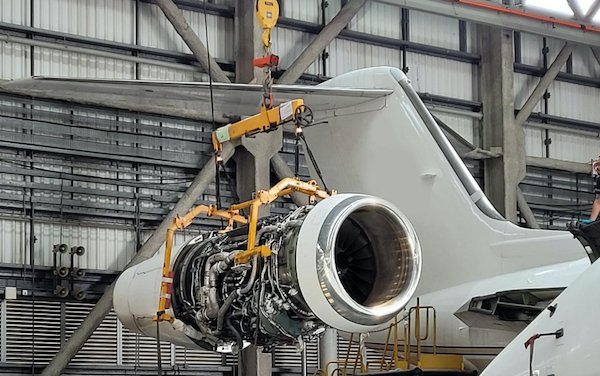 First G650 6C inspection completed by Metrojet Hong Kong