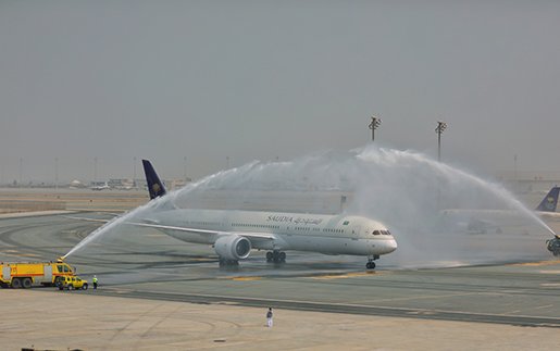 First SAUDIA Boeing 787-10 Dreamliner delivered