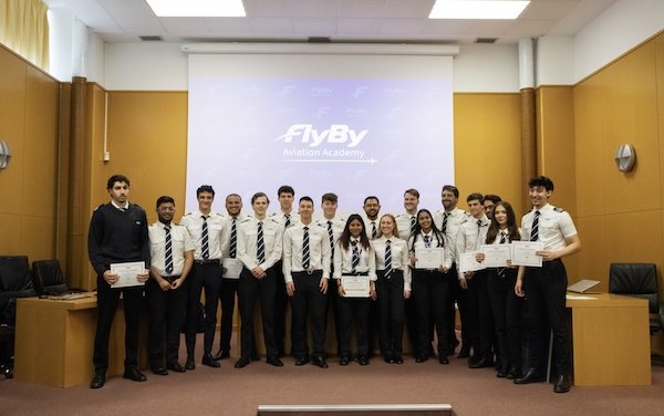 FlyBy Aviation Academy celebrates new pilot graduation and launches third ATPL ntegrated EASA class of 2026