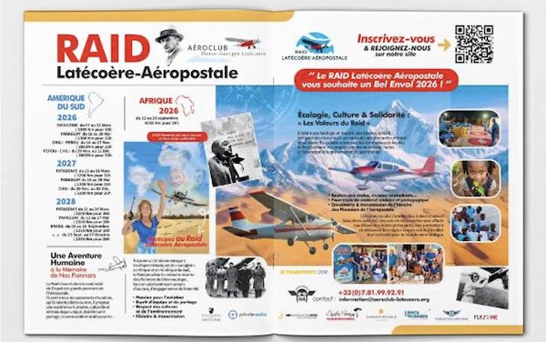 From Toulouse to Ushuaia: Lat&eacute;co&egrave;re-A&eacute;ropostale Raid revives the epic story of the pioneers of A&eacute;ropostale