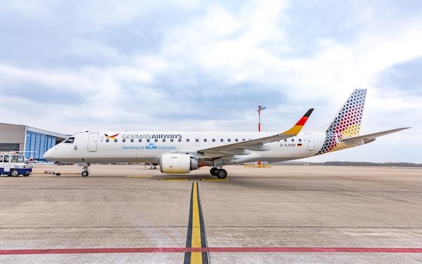 German Airways presents new aircraft livery