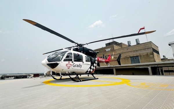 Grady launches emergency medical helicopter in partnership with Air Methods