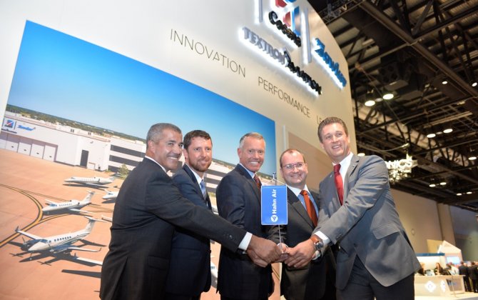 Hahn Air welcomes Textron Aviation MSU in Egelsbach, Germany