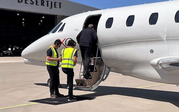 Introducing aviation career opportunities  - Desert Jet partners with CV USD 