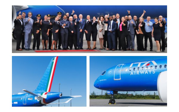 ITA Airways receives first fully configured all-blue Airbus A220