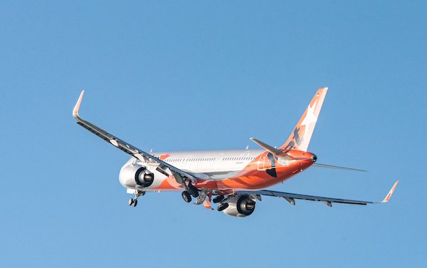 Jetstar first A321 LR touches down in Australia