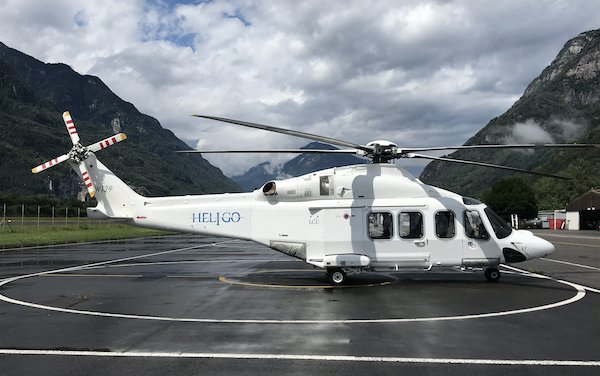 LCI delivered two AW139 helicopters to Heligo 