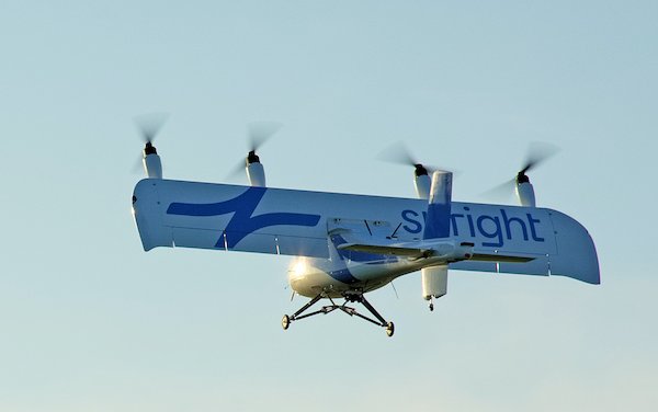 Long way from Zurich to Oregon - Spright received first Dufour Aerospace Aero2 