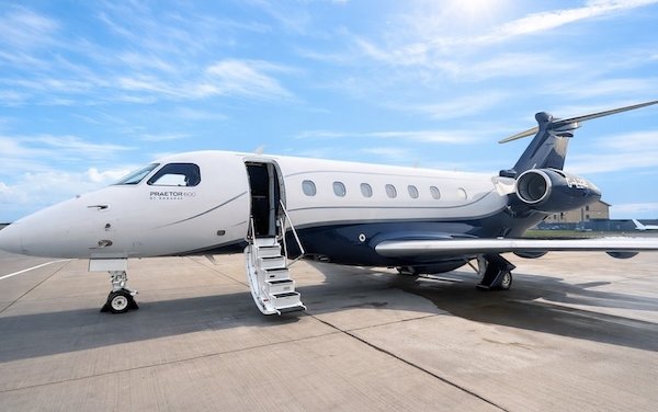 Luxaviation UK welcomes third Praetor 600 to fleet  
