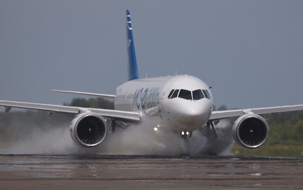 MC-21-300 aircraft engine water protection tests have been started