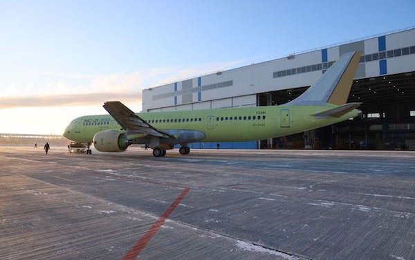 MC-21-300 aircraft got type certificate from Russia Federal Air Transport Agency
