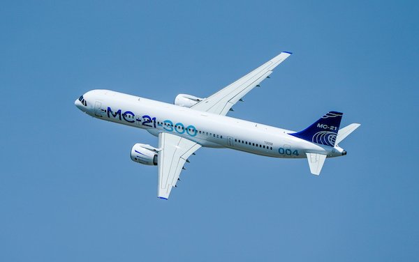MC-21-300 prototype will continue testing after painting