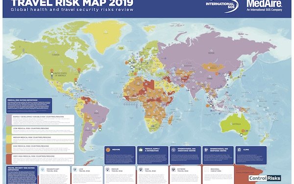 MedAir Latest Medical and Travel Security Risk Ratings Revealed