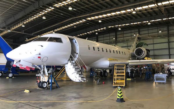 Metrojet completes Global 5000 60-month inspection