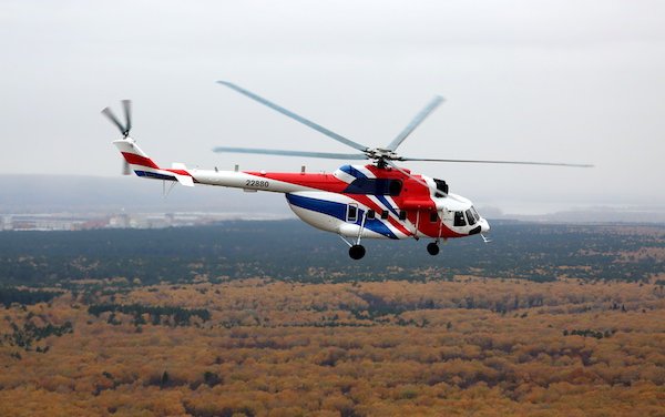 Mi-171A2 helicopter certified in India and Colombia