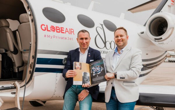 New luxury lifestyle partnership - GlobeAir and Jacob & Co UK
