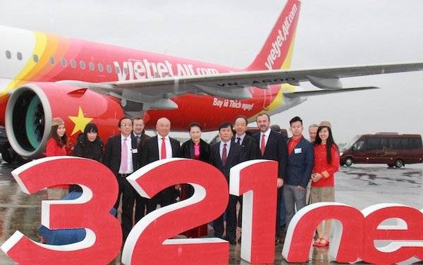 Nguyen Thi Kim Ngan joins Vietjet at ceremony in Toulouse, France to receive brand new A321neo