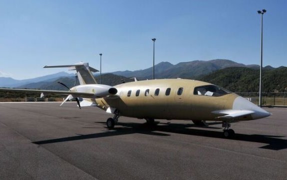 Piaggio Aerospace: first airplane produced at the new plant in Villanova d&rsquo;Albenga takes off