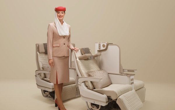 Powering privacy in Premium Economy - Emirates unveils the world&rsquo;s first electric Premium Economy seat with full-height privacy screen