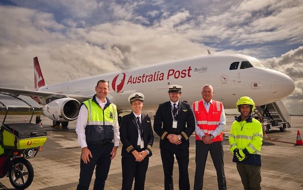 Qantas Freight and Australia Post expand air cargo capacity with Airbus A321 freighter in western Sydney