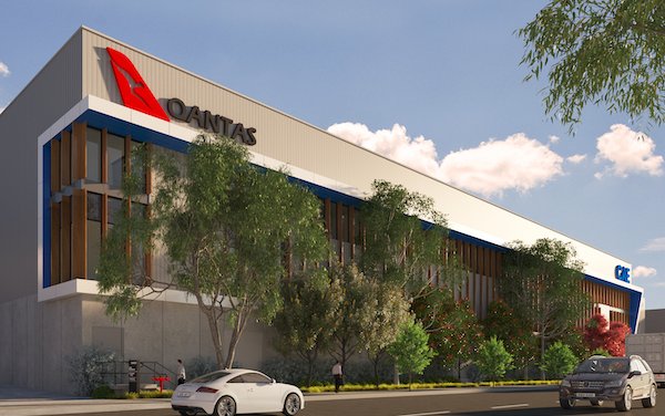 Qantas gears up for more training as new Sydney Flight Training Centre breaks ground  